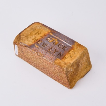 A 'NZ Brick Co New Lynn' Salt Glaze Brick