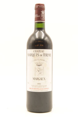 (1) 2002 Chateau Marquis de Terme, Margaux, France