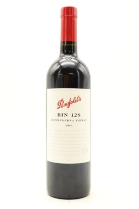 (1) 2003 Penfolds Bin 128 Shiraz, Coonawarra