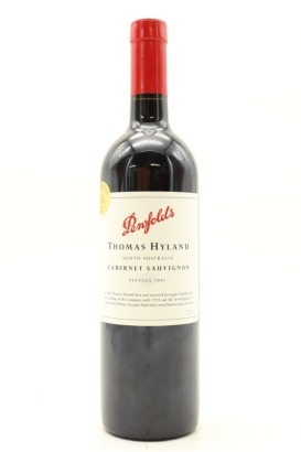 (1) 2001 Penfolds Thomas Hyland Cabernet Sauvignon, South Australia