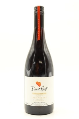 (1) 2012 Desert Heart McKenzies Run Pinot Noir, Central Otago