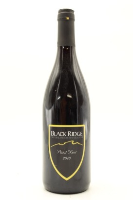 (1) 2010 Black Ridge Vineyard Pinot Noir, Central Otago