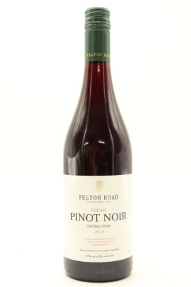 (1) 2018 Felton Road Calvert Pinot Noir, Bannockburn [JR17.5] [WS93]