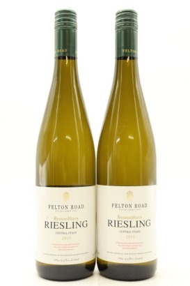 (2) 2010 Felton Road Bannockburn Riesling, Central Otago