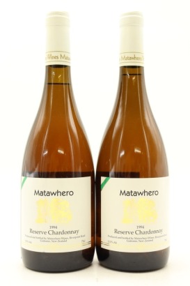 (2) 1994 Matawhero Reserve Chardonnay, Gisborne