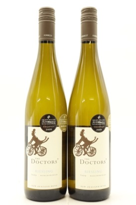 (2) 2009 Forrest The Doctors' Riesling, Marlborough