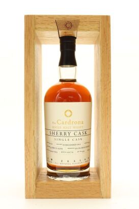 (1) The Cardrona Distillery Single Cask Ex-Oloroso Sherry Single Malt New Zealand Whisky, 52% ABV (GB)