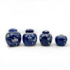 Four Chinese Blue and White 'Prunus' Jars