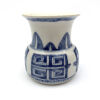 A Chinese Late Qing Dynasty Blue and White Vase