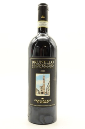 (1) 2016 Canalicchio di Sopra Brunello di Montalcino DOCG, Tuscany [WS94] [RP95]