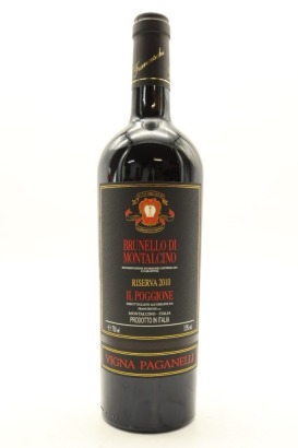 (1) 2010 Il Poggione Vigna Paganelli, Brunello di Montalcino Riserva DOCG [JR17] [RP98] [WS94]