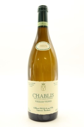 (1) 2019 Gilbert Picq et ses Fils Chablis Vieilles Vignes, Burgundy