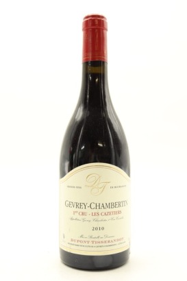 (1) 2010 Domaine Dupont-Tisserandot Les Cazetieres, Gevrey-Chambertin Premier Cru