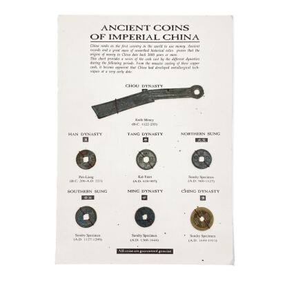 Seven Chinese Coins