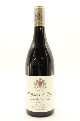 (1) 2016 Domaine Yvon Clerget Clos du Verseuil Monopole, Volnay Premier Cru [JR17.5]