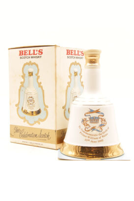 (1) 1982 Bell's Special Edition Celebration of the Birth of Prince William on 21st June 1982 in Ceramic Decanter 500ml (GB)