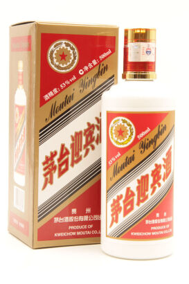 (1) Kweichow Moutai 'Yingbin' Baijiu, China 53% 500ml (GB)