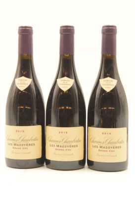 (3) 2015 Domaine de la Vougeraie Charmes-Chambertin Grand Cru Les Mazoyeres, Cote de Nuits