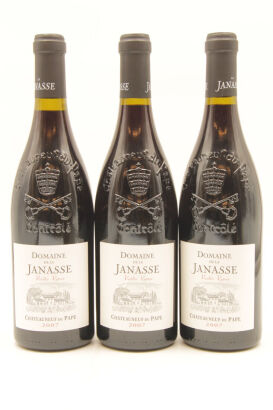 (3) 2007 Domaine de la Janasse Cuvee Vieilles Vignes, Chateauneuf-du-Pape 