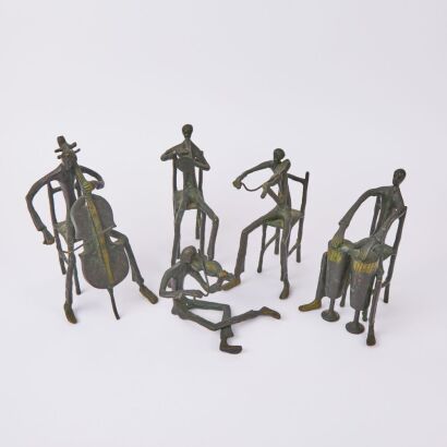 Five Bronze Musicians