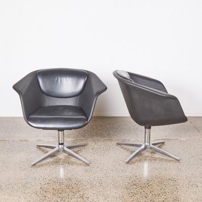 A Pair of Sedus Occasional Chairs