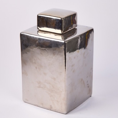 A Small Metallic Urn