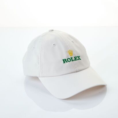 Rolex, Ivory Microfibre Cap - As new