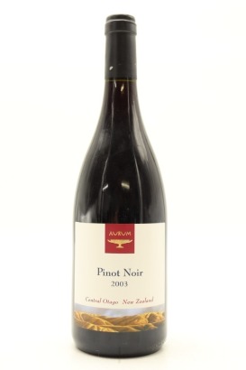 (1) 2003 Aurum Pinot Noir, Central Otago