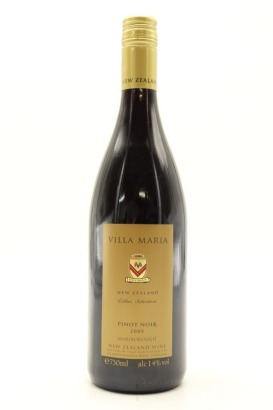 (1) 2005 Villa Maria Cellar Selection Pinot Noir, Marlborough