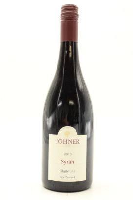 (1) 2013 Johner Estate Syrah, Gladstone