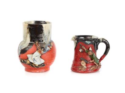 Two Sumida Pottery Pieces