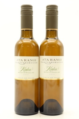 (2) 2014 Ata Rangi Kahu Botrytis Riesling, Martinborough, 375ml