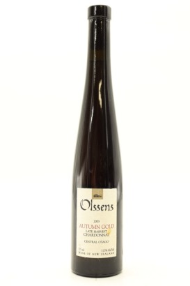 (1) 2003 Olssens Autumn Gold Late Harvest Chardonnay, Central Otago, 375ml