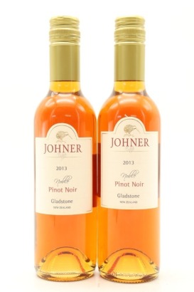 (2) 2013 Johner Estate Gladstone Noble Pinot Noir, Wairarapa, 375ml