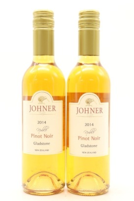 (2) 2014 Johner Estate Gladstone Noble Pinot Noir, Wairarapa, 375ml