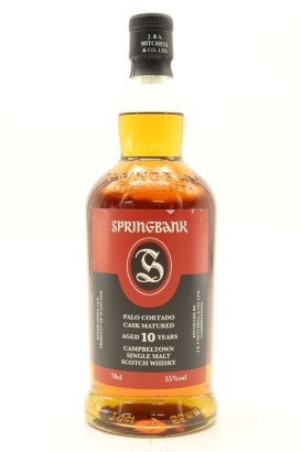 (1) Springbank 10 Year Old Sherry Wood Palo Cortado 2023 Release Single Malt Scotch Whisky, 55% ABV