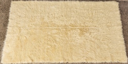 A Long Pile Woollen Rug