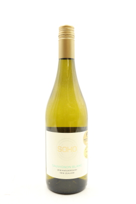 (1) 2018 Soho White Collection Sauvignon Blanc, Marlborough