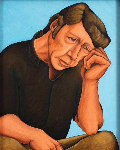 MARY MCINTYRE Untitled (Contemplative Man)