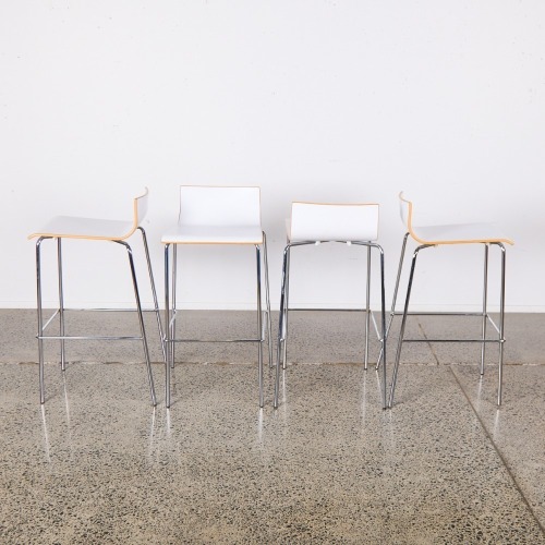 A Suite of Four Minimal Formed Ply Barstools