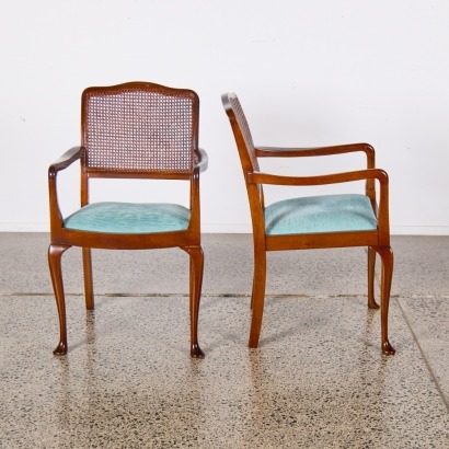 A Pair Of Vintage Bridge Chairs