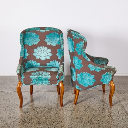 A Pair Of Original Mid Century Lounge Chairs