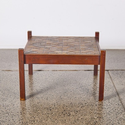 A Retro Tiled Top Coffee Table