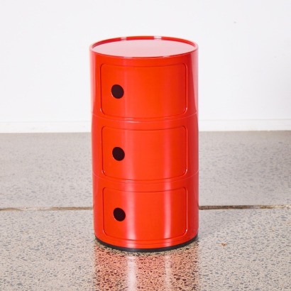 A Kartell Componibili Style Side Table