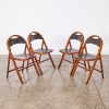 A Set of Four Folding B751 Thonet Folding Chairs, c.1930s - 2