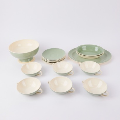 A Poole Pottery England Serving Set