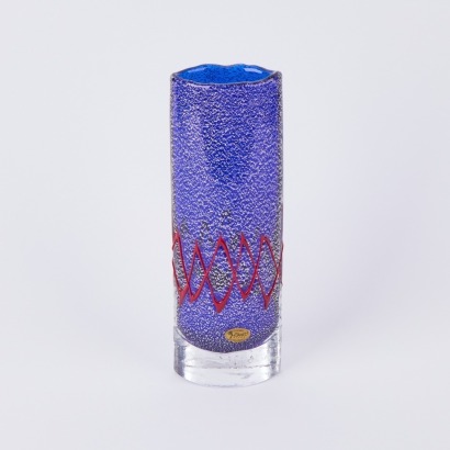 A Rikaro Art Glass Vase, Czech Republic