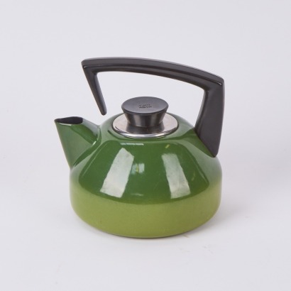 A Mid-Century Asta Enamel Stovetop Kettle