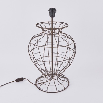 A Wire Framed Lamp