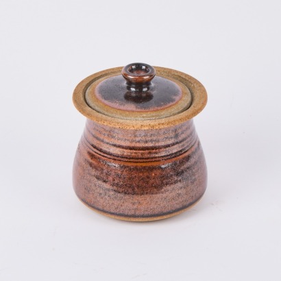 A Shimmering Barry Ball Lidded Jar